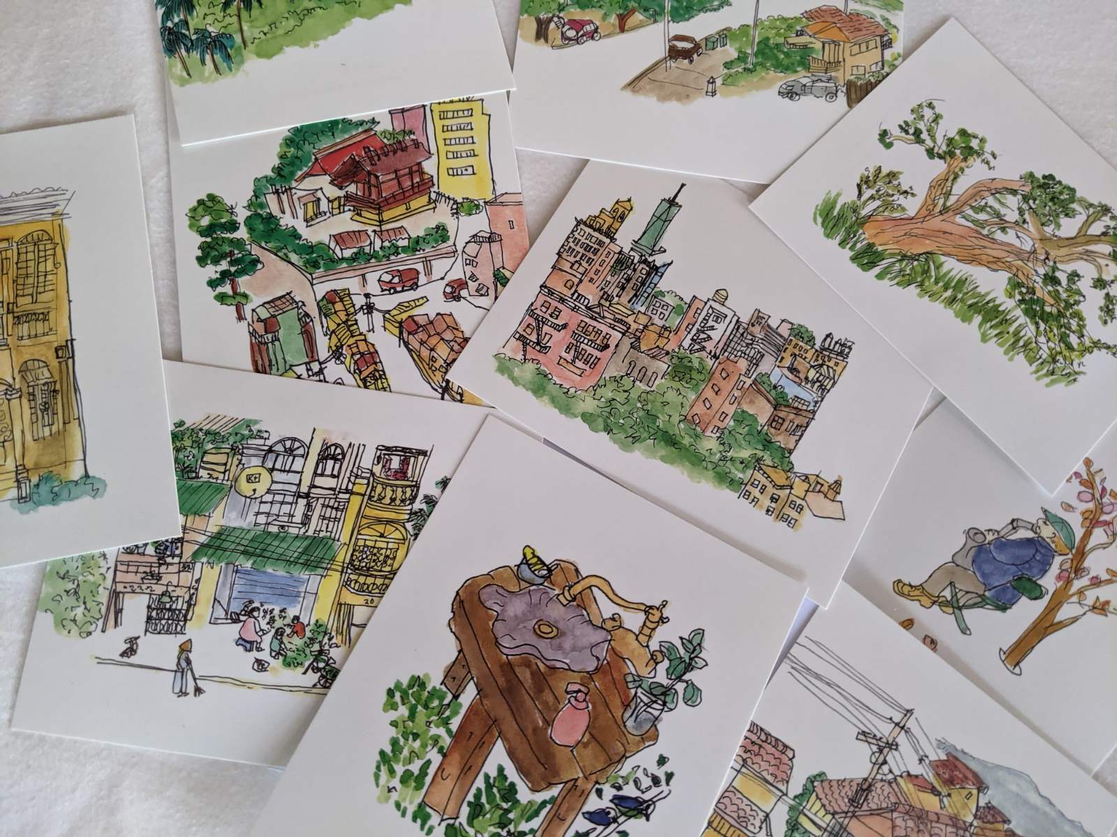 Nina’s Travel Sketches*